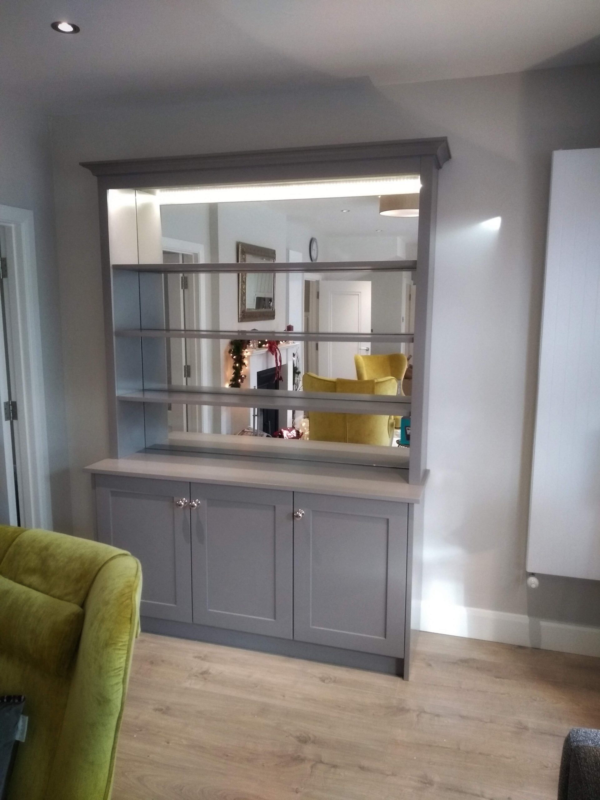 Bespoke Unit with Mirror Back