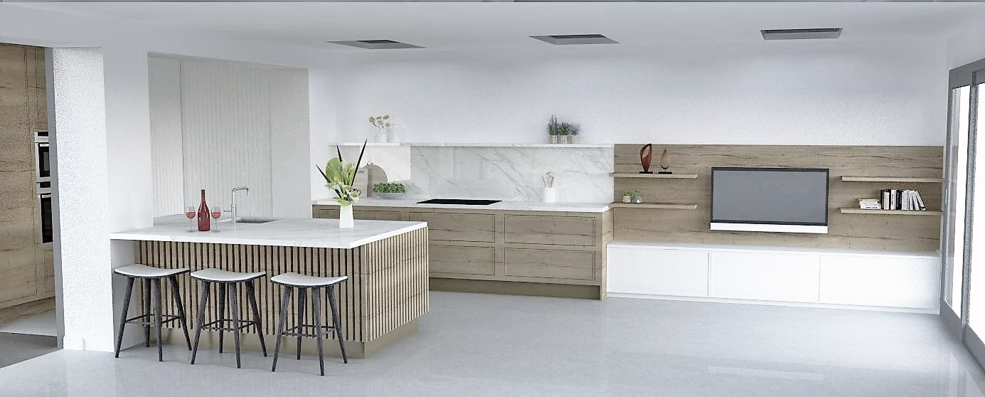 Read more about the article Modern Kitchen Render