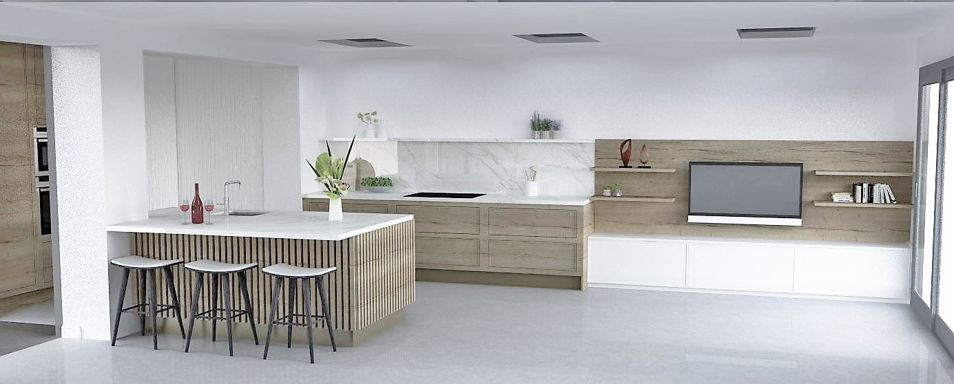 Modern Kitchen Render